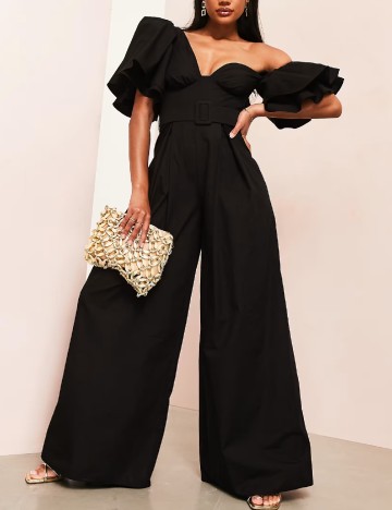 Salopeta ASOS, negru