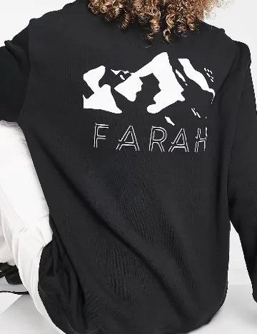 Bluza Farah, negru Negru