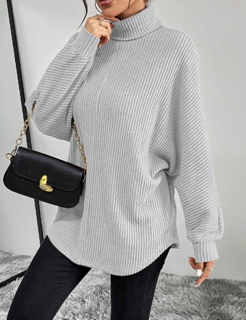 Bluza SHEIN, gri deschis