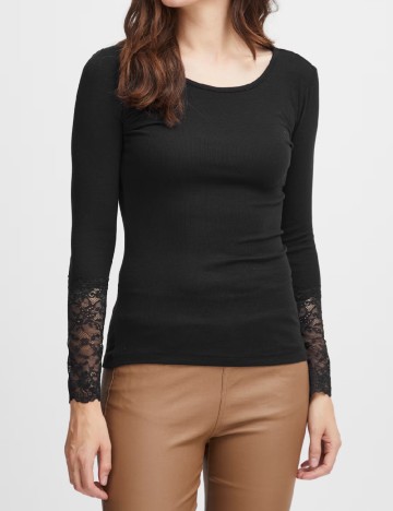 Bluza Fransa, negru