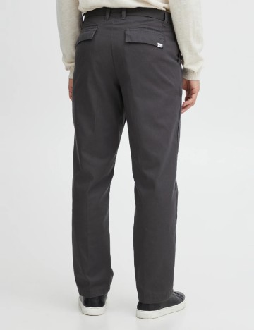 Pantaloni !Solid, gri