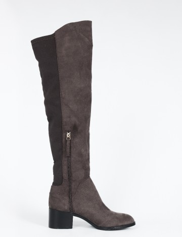 Cizme Stradivarius, maro