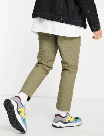 Pantaloni Topman, verde Verde