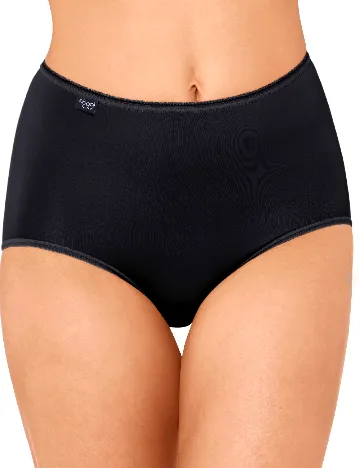 Set chiloti 3 perechi Sloggi by Triumph, negru Negru