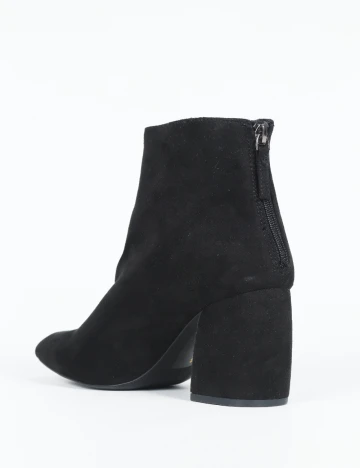 Botine Stradivarius, negru Negru