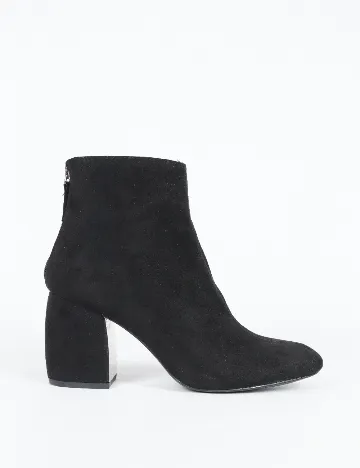 Botine Stradivarius, negru Negru