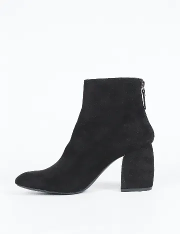 Botine Stradivarius, negru Negru