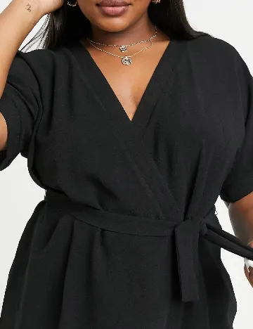 Rochie medie ASOS Curve, negru Negru