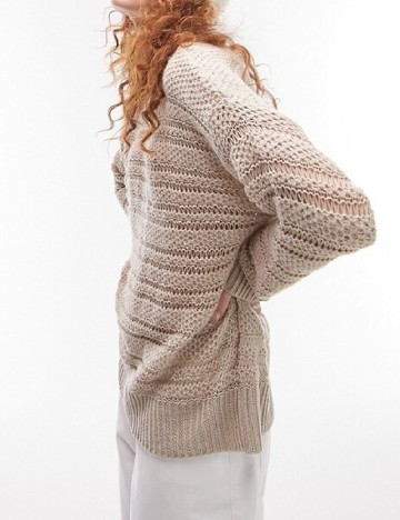 Bluza Top Shop, bej