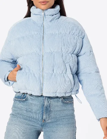 Geaca Hollister, albastru Albastru