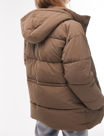 Geaca Top Shop, maro