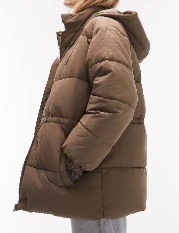 Geaca Top Shop, maro Maro