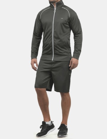 Pantaloni scurti !Solid, gri