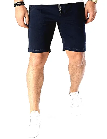 Pantaloni scurti BLEND, bleumarin Albastru