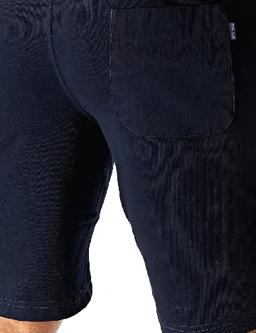 Pantaloni scurti BLEND, bleumarin Albastru