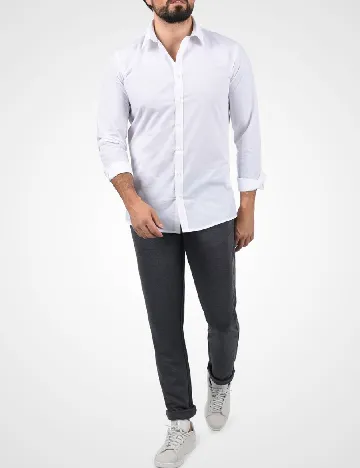 Pantaloni BLEND, bleumarin Albastru