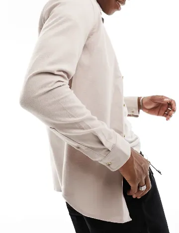 Camasa ASOS, roz pudra