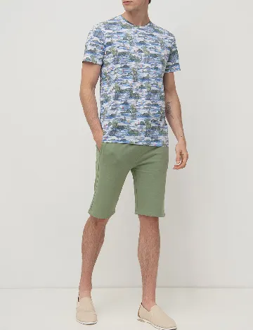 Pantaloni scurti !Solid, verde Verde