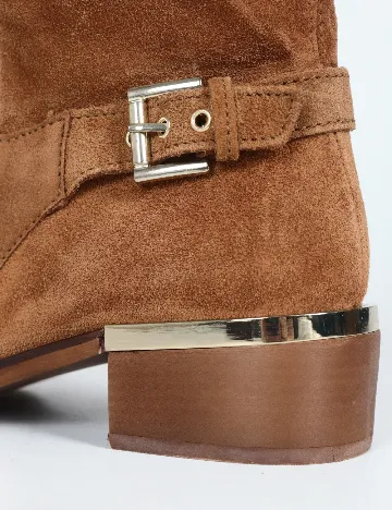 Cizme Stradivarius, maro Maro