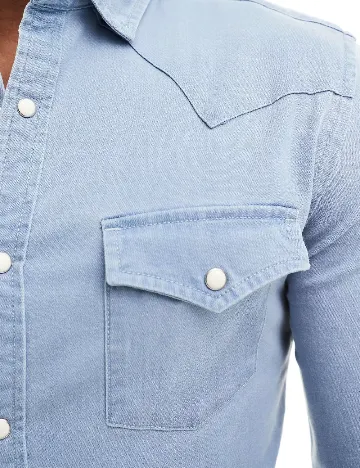 Camasa ASOS, albastru