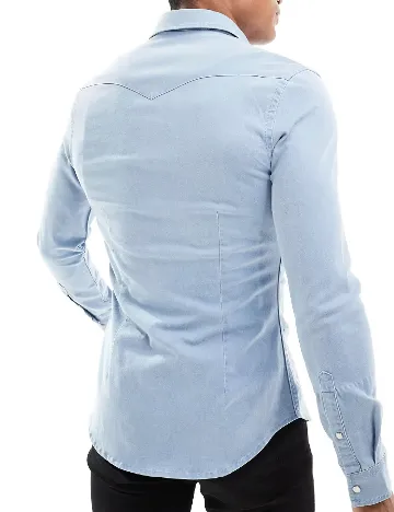 Camasa ASOS, albastru