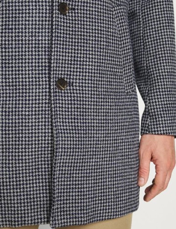 Palton !Solid, bleumarin