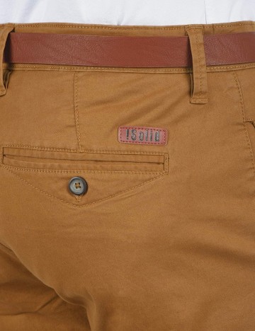 Pantaloni !Solid, maro