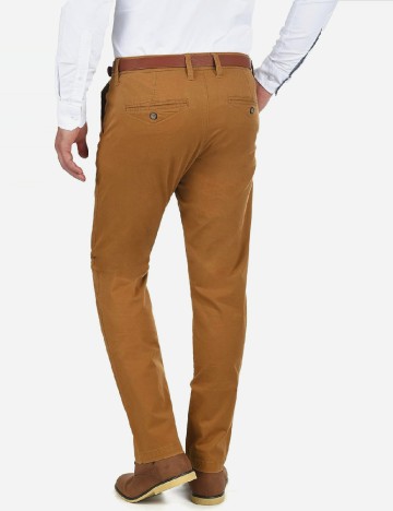 Pantaloni !Solid, maro