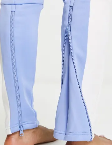Pantaloni de ski Threadbare, bleu Albastru