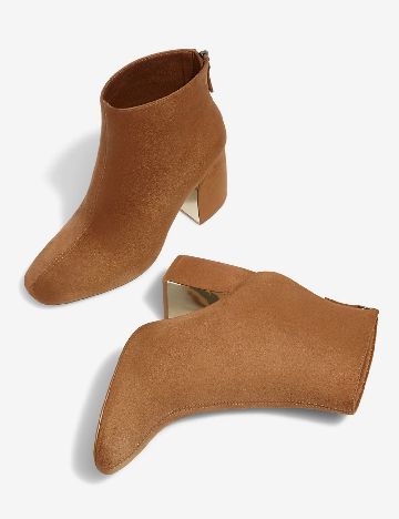 Botine Stradivarius, maro