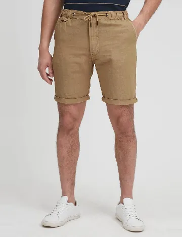 Pantaloni scurti !Solid, maro Maro