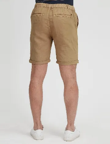 Pantaloni scurti !Solid, maro Maro