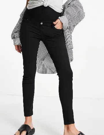 Blugi Top Shop Maternity, negru Negru