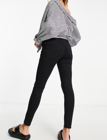 Blugi Top Shop Maternity, negru