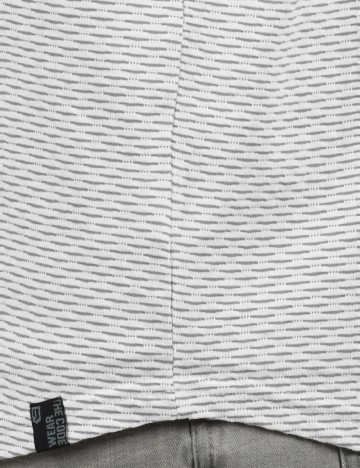 Tricou INDICODE, alb/verde