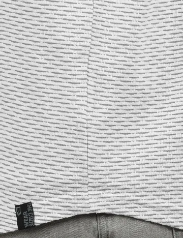 Tricou INDICODE, alb/verde