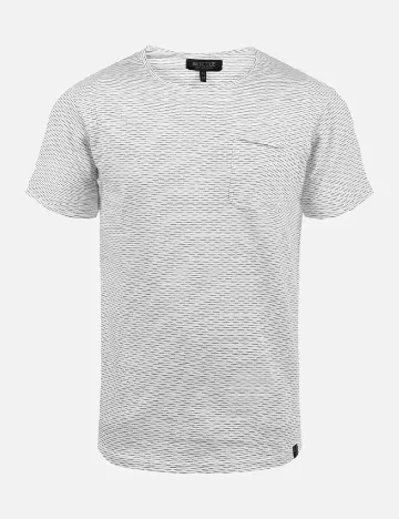 Tricou INDICODE, alb/verde