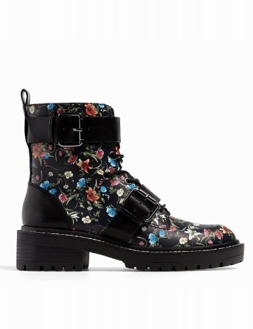Ghete Stradivarius, floral print