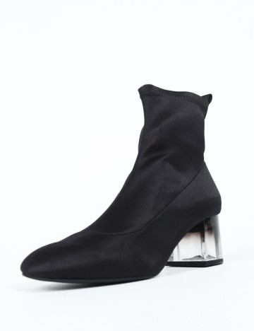 Botine Stradivarius, negru