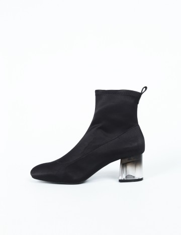 Botine Stradivarius, negru