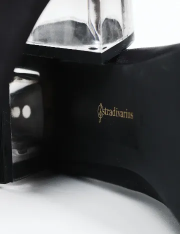 Botine Stradivarius, negru Negru