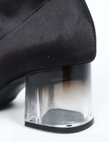 Botine Stradivarius, negru