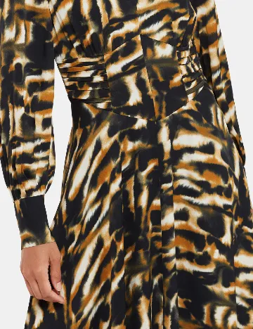 Rochie lunga Whistles, animal print Animal print