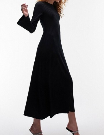 Rochie lunga Top Shop, negru