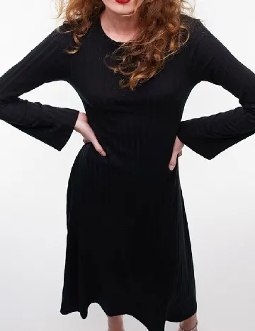 Rochie lunga Top Shop, negru Negru