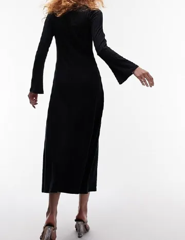 Rochie lunga Top Shop, negru Negru