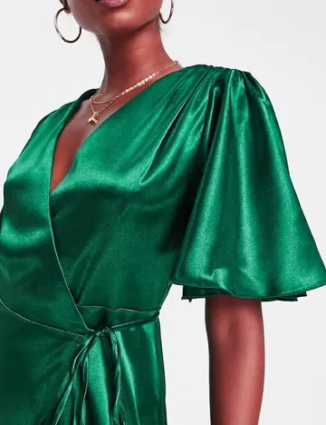 Rochie lunga Little Mistress, verde Verde