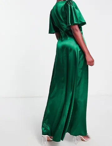 Rochie lunga Little Mistress, verde Verde