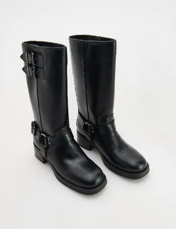 Cizme Reserved, negru Negru