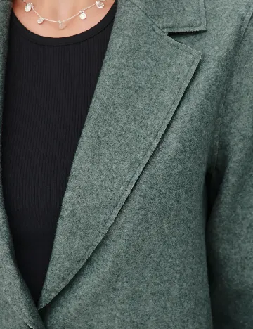 Palton Only, verde Verde